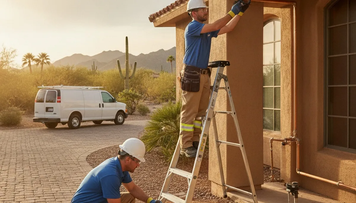 Plumbing repair service in Glendale, AZ for residential and commercial plumbing needs