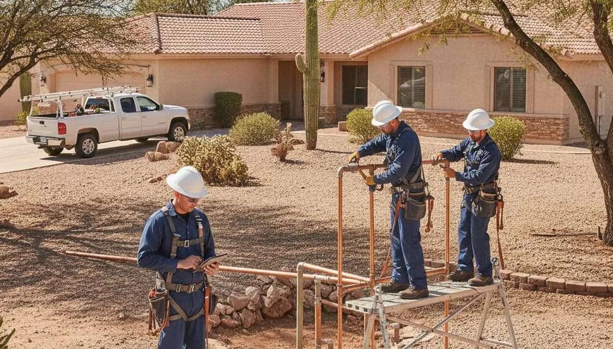 Plumbing repair service in Glendale, AZ for residential and commercial plumbing issues